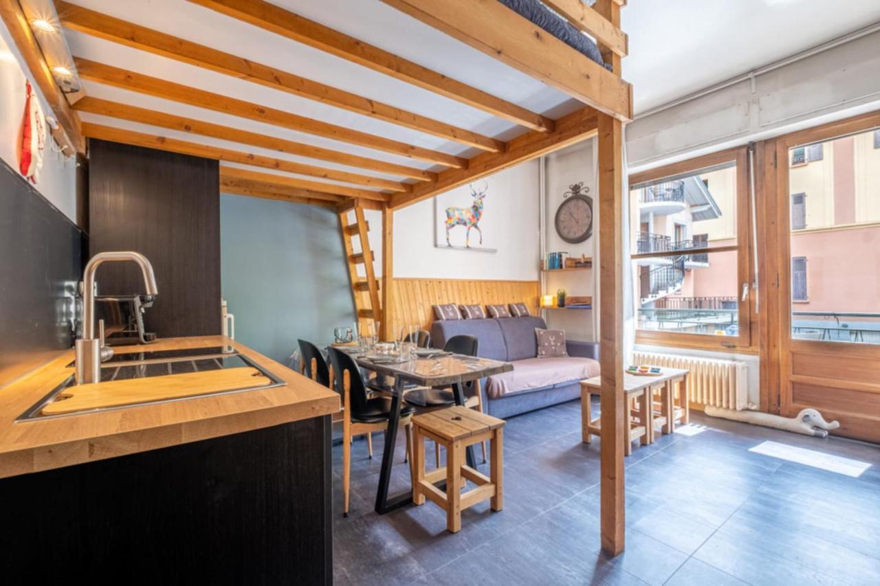 Cosy 40m With Balcony In The Heart Of Apartment Chamonix